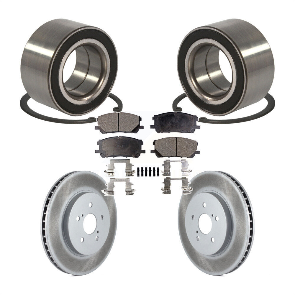 Kit de plaquettes de Rotor de frein, manteau de roulement de roue avant, pour Lexus RX350 RX330 Toyota RX400
