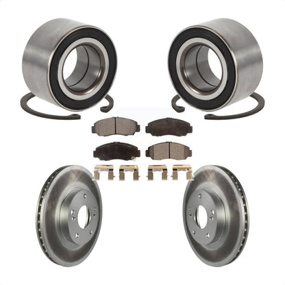 Kit de Rotor et de plaquettes de frein à disque revêtu de roulement de roue avant, pour Honda Accord Acura CS