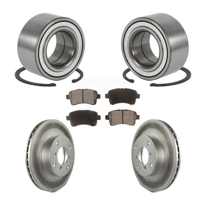 Kit de rotor et de plaquettes de frein à disque revêtus de roulement de roue avant pour Suzuki Aeri 2002 – 2005