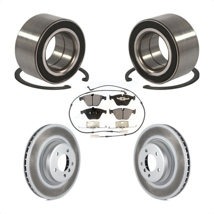Kit de Rotor et plaquettes de frein à disque revêtus de roulement de roue avant, pour BMW 335i xDrive 335x