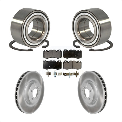 Kit de Rotor et de plaquettes de frein à disque revêtu de roulement de roue avant, pour Land Rover Range Spor