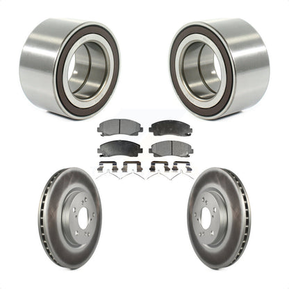 Kit de rotor et de plaquettes de frein avec roulement de roue avant, pour Honda Ridgelin 2006 – 2014