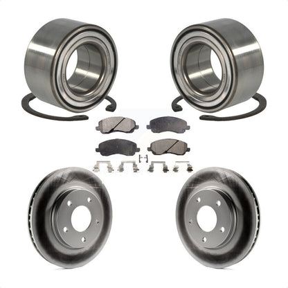 Kit de plaquettes de Rotor de frein, manteau de roulement de roue avant, pour Mitsubishi Lancer Dodge Calibe