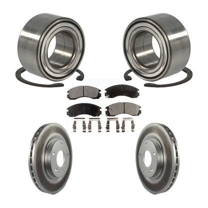 Kit de rotor et de plaquettes de frein avec roulement de roue avant, pour Mitsubishi Lancer FW 2017