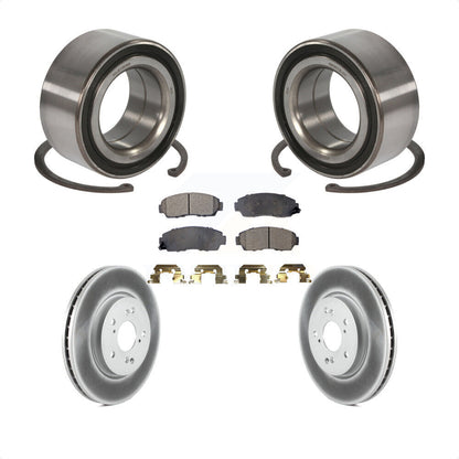 Kit de Rotor et de plaquettes de frein à disque revêtu de roulement de roue avant, pour Honda Accord Crosstou