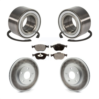 Kit de plaquettes de Rotor de frein, manteau de roulement de roue avant pour Ford Transit Connect 2010 – 2013