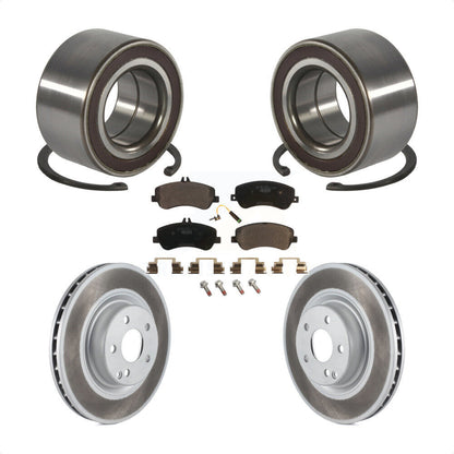 Kit de Rotor et de plaquettes de frein revêtus de roulement de roue avant, pour Mercedes-Benz GLK350 GLK25