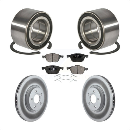 Kit de Rotor et de plaquettes de frein à disque enduit de roulement de roue avant pour Ford Transit Connect