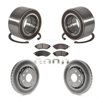 Kit de plaquettes de rotor de frein revêtues de roulement de roue avant, pour Chevrolet Spark E 2014 – 2016