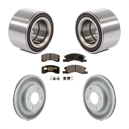 Kit de rotor et de plaquettes de frein avec roulement de roue avant, pour Mitsubishi Mirag 2014 – 2015
