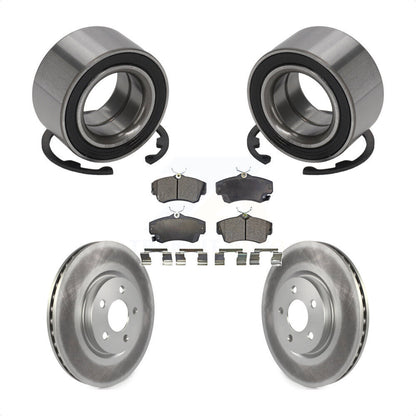 Kit de Rotor et plaquettes de frein à disque enduit de roulement de roue avant pour Chrysler PT Cruise