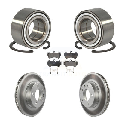 Kit de Rotor et plaquettes de frein revêtus de roulement de roue avant, pour Porsche Cayenne volkswagen