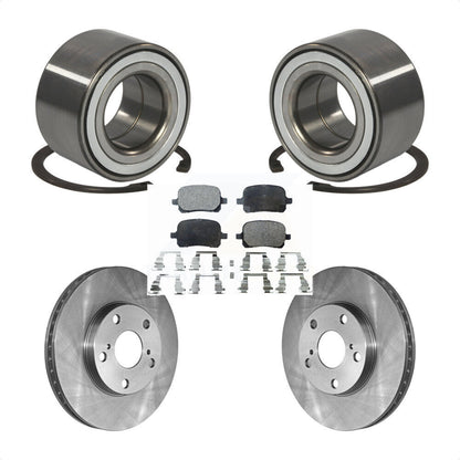 Kit de Rotor et de plaquettes de frein, roulement de roue avant, pour Toyota Camry Solara Avalon Lexu