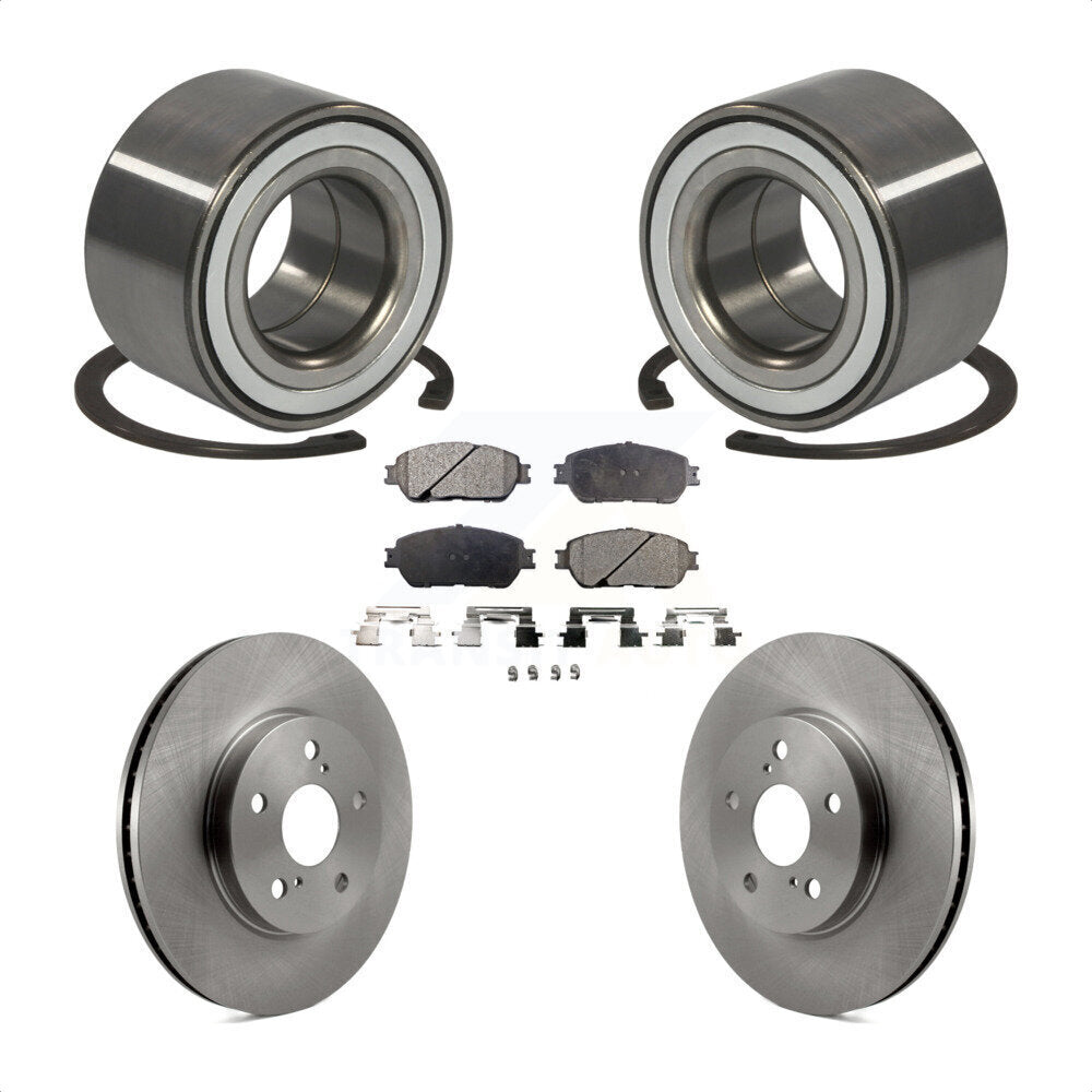 Kit de rotors et plaquettes de frein à disque de roulement de roue avant pour Lexus ES300 2002-2003