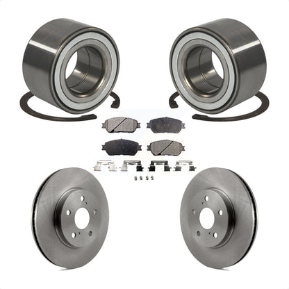Kit de rotors et plaquettes de frein à disque de roulement de roue avant pour Lexus ES300 2002-2003