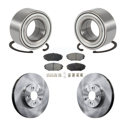 Kit de rotors et plaquettes de frein à disque de roulement de roue avant pour Acura MDX 2001-2002