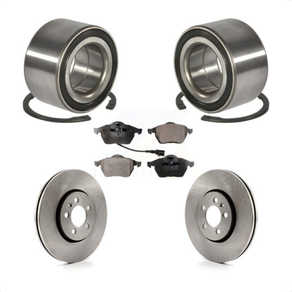 Kit de Rotor et plaquettes de frein à disque, roulement de roue avant, pour Volkswagen Jetta Golf Beetl