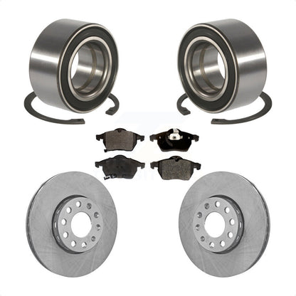 Kit de rotors et plaquettes de frein à disque, roulement de roue avant, pour Volkswagen Passat Audi A