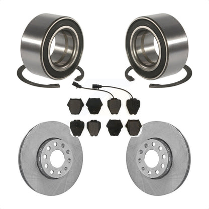 Kit de Rotor et de plaquettes de frein à disque, roulement de roue avant, pour Volkswagen Passat 2.8 2002