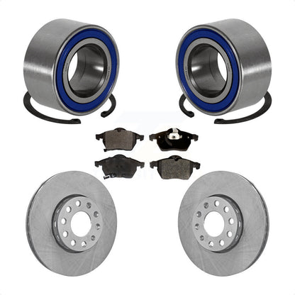 Kit de rotors et plaquettes de frein à disque, roulement de roue avant, pour Volkswagen Passat Audi A