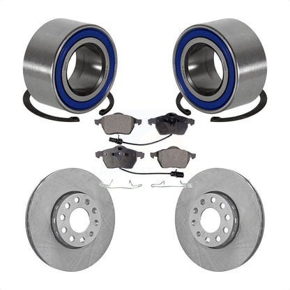 Kit de rotors et plaquettes de frein à disque, roulement de roue avant, pour Volkswagen Passat Audi A