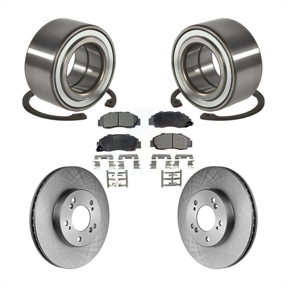 Kit de plaquettes de Rotor de frein à disque, roulement de roue avant pour Type Acura Integra 1997 – 2001