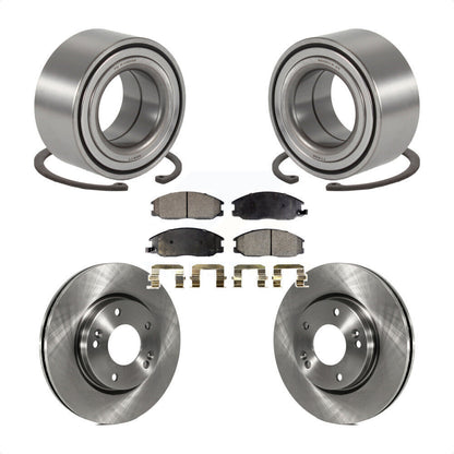 Kit de rotors et plaquettes de frein à disque, roulement de roue avant, pour Hyundai Santa Fe