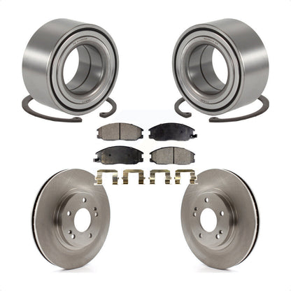 Kit de rotors et plaquettes de frein à disque, roulement de roue avant, pour Hyundai Santa Fe