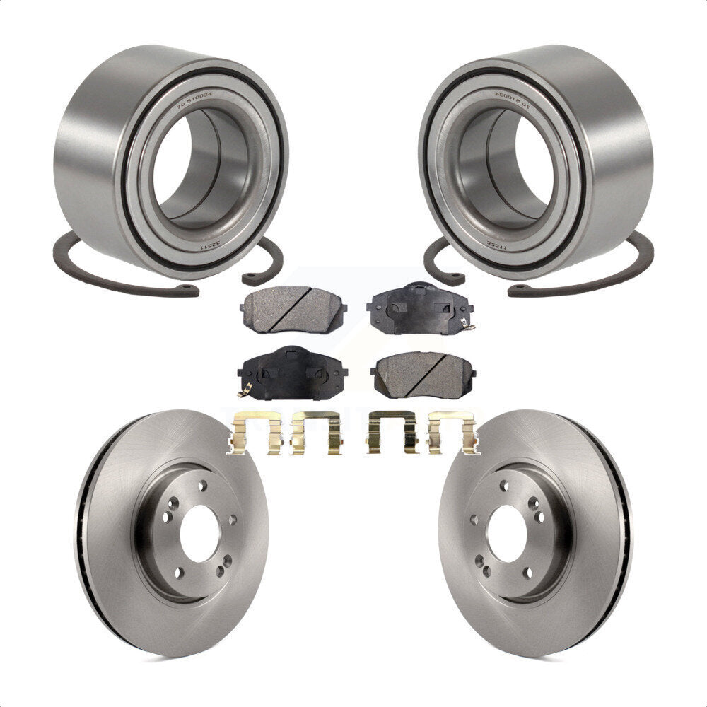 Kit de Rotor et de plaquettes de frein à disque, roulement de roue avant, pour Hyundai Tucson Kia Sportag