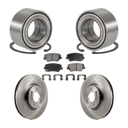 Kit de rotors et plaquettes de frein à disque de roulement de roue avant pour Hyundai Azera 2012 – 2017