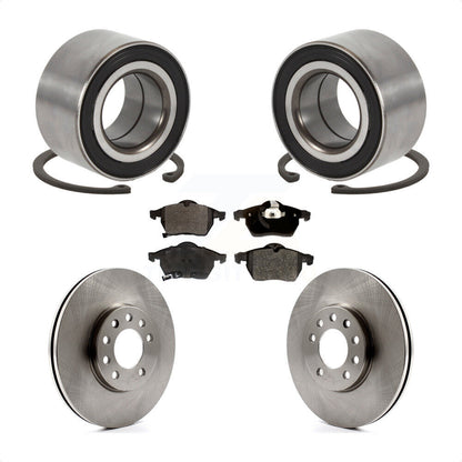Kit de Rotor et plaquettes de frein, roulement de roue avant, pour Saab Saturn 9-3 L200 L300 9-5 L10