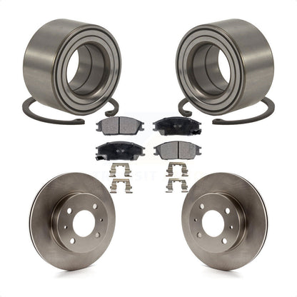 Kit de rotors et plaquettes de frein à disque de roulement de roue avant pour Hyundai Accent 2000-2005