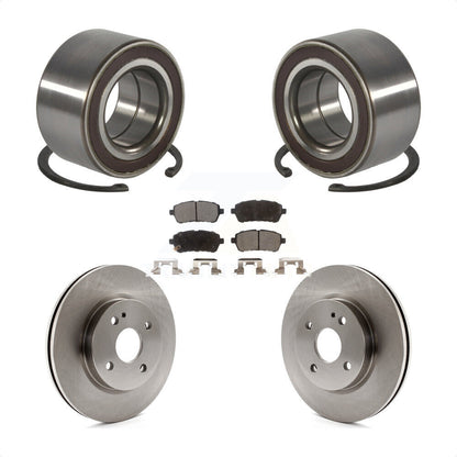 Kit de rotors et plaquettes de frein à disque de roulement de roue avant pour Mazda 2 2011-2014