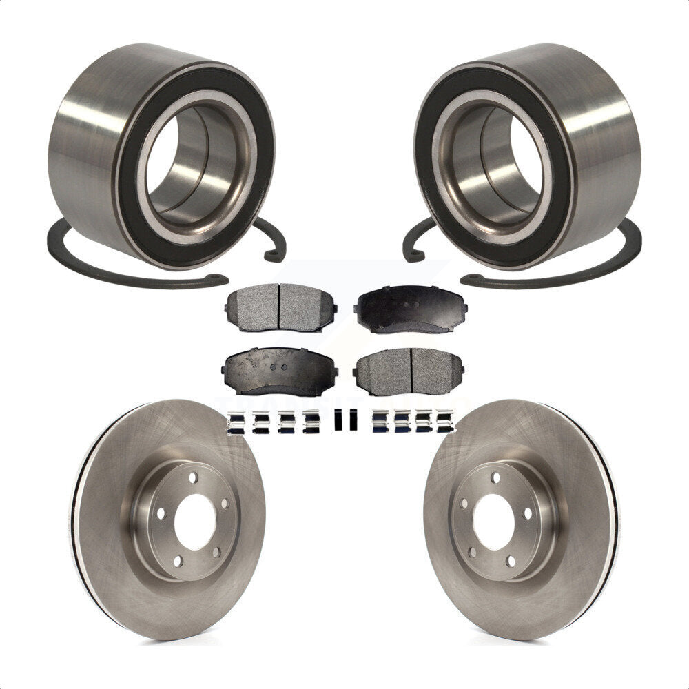Kit de rotors et plaquettes de frein à disque, roulement de roue avant, pour Ford Edge Lincoln MKX