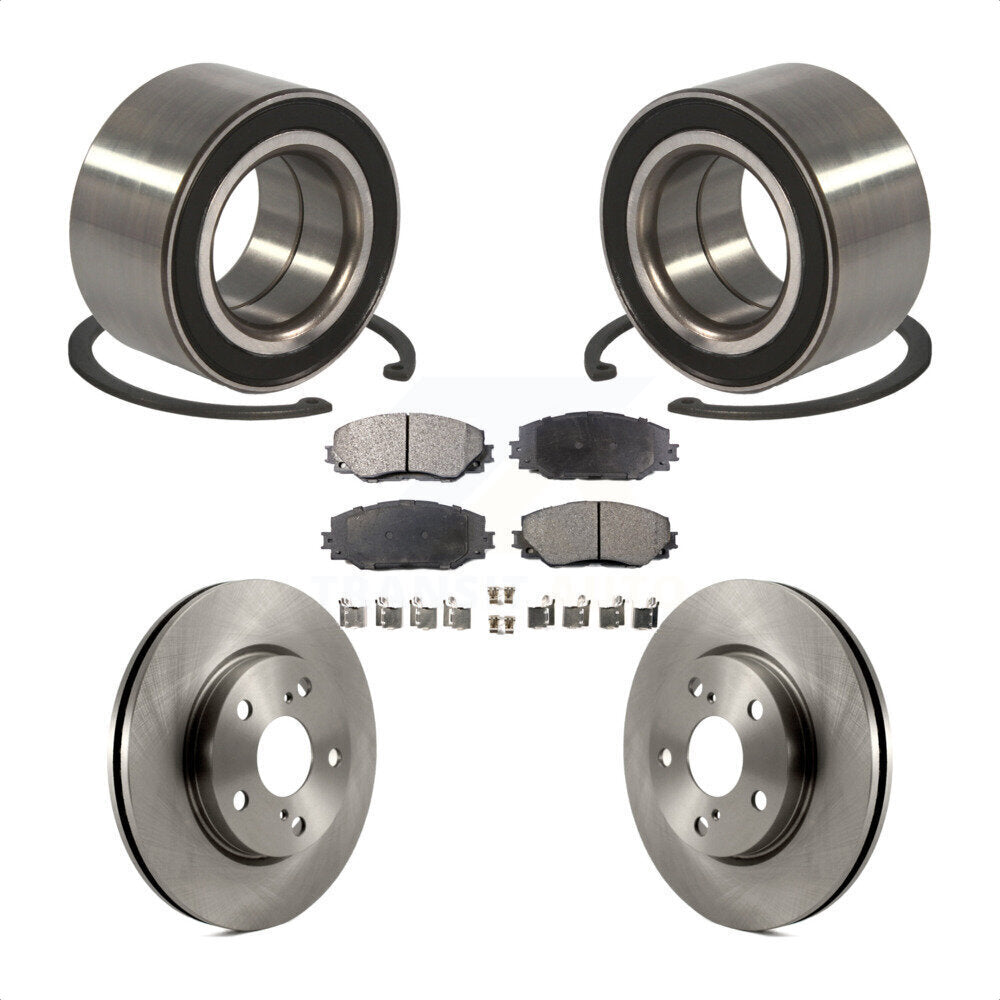 Kit de rotors et plaquettes de frein à disque de roulement de roue avant pour Lexus HS250h 2010