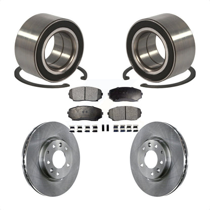 Kit de Rotor et de plaquettes de frein, roulement de roue avant, pour Mazda CX-7 Ford Edge Lincoln MK