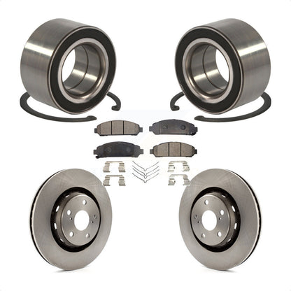 Kit de rotors et plaquettes de frein à disque, roulement de roue avant, pour Toyota Venza 2009 – 2016
