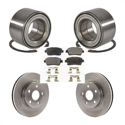 Kit de rotors et plaquettes de frein à disque de roulement de roue avant pour Toyota Celica GT 2000