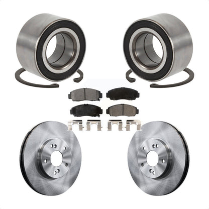 Kit de rotors et plaquettes de frein à disque, roulement de roue avant, pour Honda Accord Acura TSX T