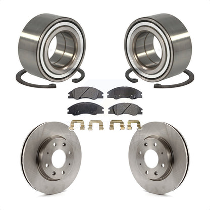 Kit de rotors et plaquettes de frein à disque, roulement de roue avant, pour Kia Spectra Spectra5
