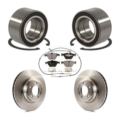 Kit de rotors et plaquettes de frein à disque de roulement de roue avant pour BMW 335i xDrive 335xi