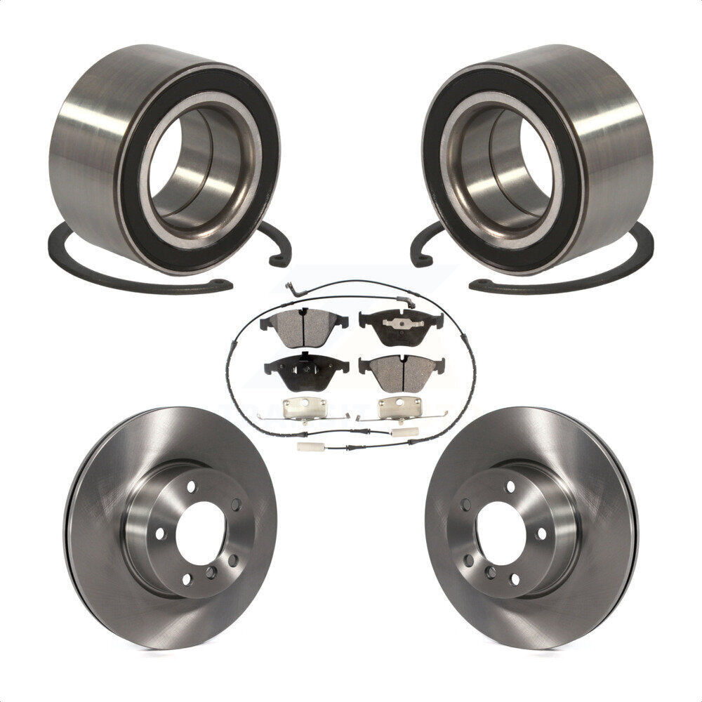 Kit de rotors et plaquettes de frein à disque de roulement de roue avant pour BMW 328i xDrive 328xi