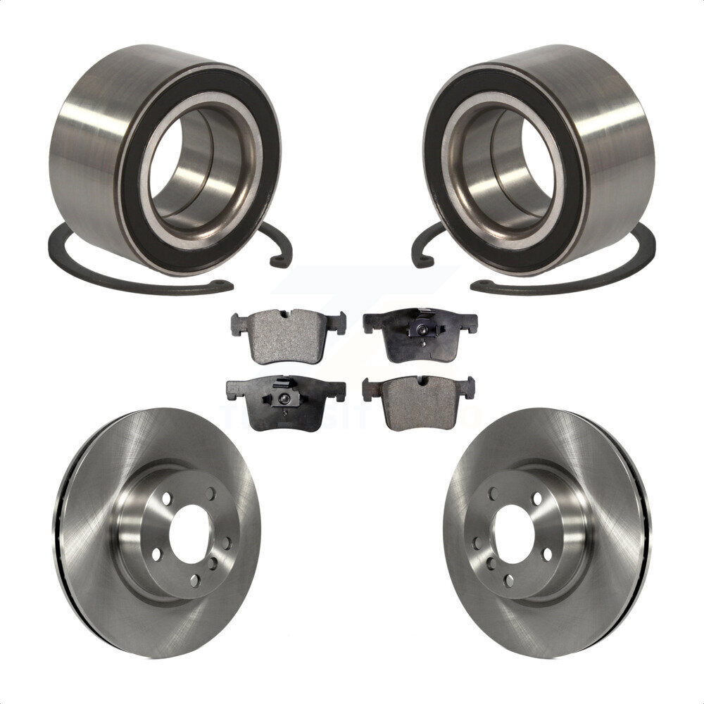 Kit de rotors et plaquettes de frein à disque de roulement de roue avant pour BMW X3 2011-2012