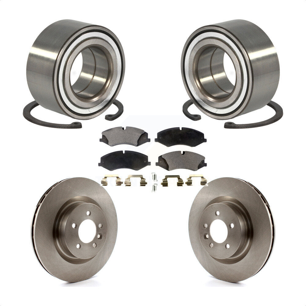 Kit de rotor et de plaquettes de frein, roulement de roue avant, pour Land Rover Range Sport Discover
