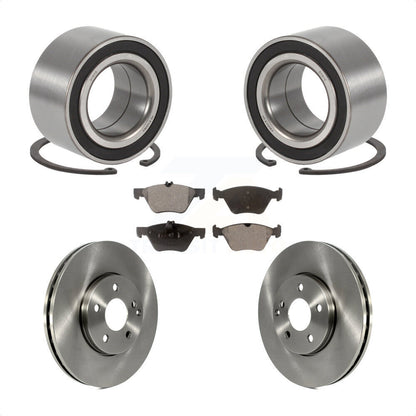 Kit de rotors et plaquettes de frein à disque de roulement de roue avant pour Mercedes-Benz E350 E320