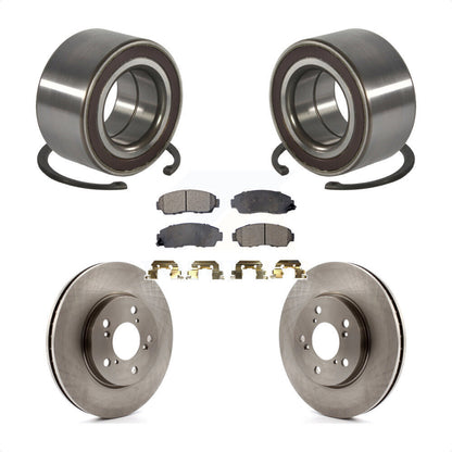 Kit de rotors et plaquettes de frein à disque de roulement de roue avant pour Honda Odyssey 2005-2010