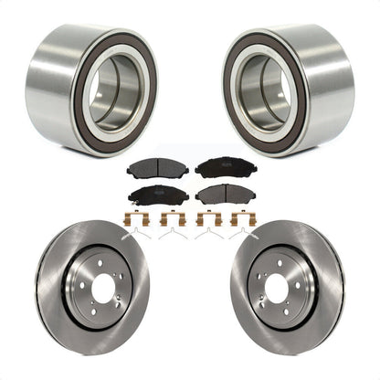 Kit de rotors et plaquettes de frein à disque de roulement de roue avant pour Honda Ridgelin 2017 – 2019