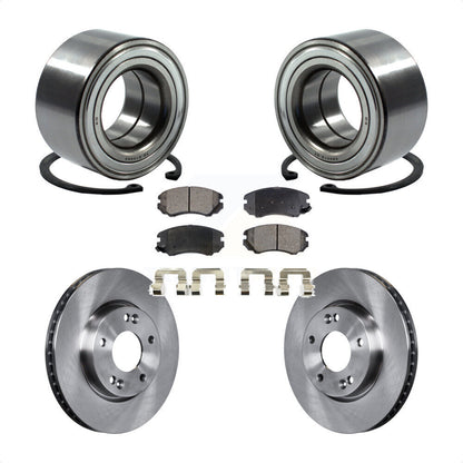 Kit de rotors et plaquettes de frein à disque de roulement de roue avant pour Kia Soul 2.0L 2010 – 2011