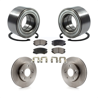 Kit de rotors et plaquettes de frein à disque de roulement de roue avant pour Kia Soul 2010-2011 1,6 l
