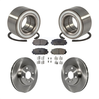 Kit de Rotor et de plaquettes de frein à disque, roulement de roue avant, pour Toyota Yaris Prius C Scion i